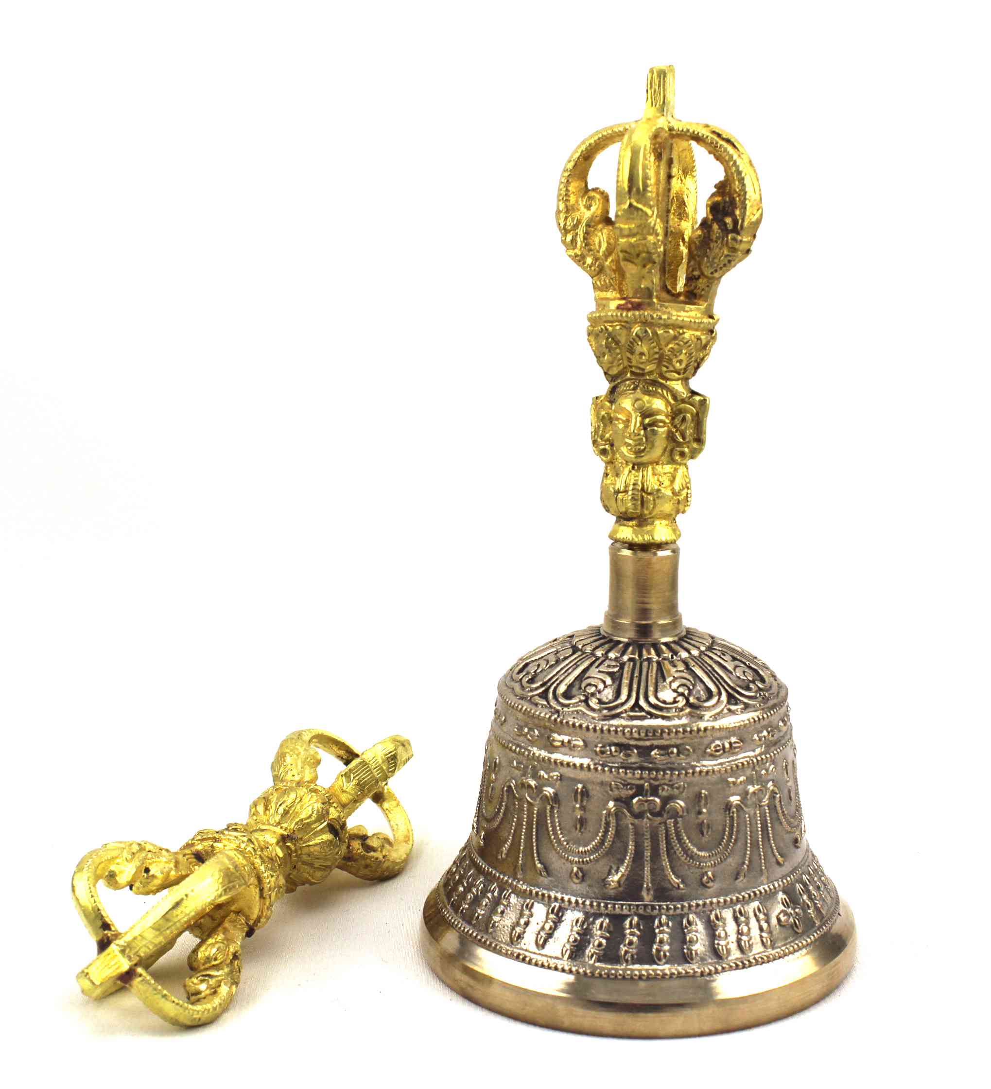 Tibetský zvonček Bodhisattva Premium malý 22-10