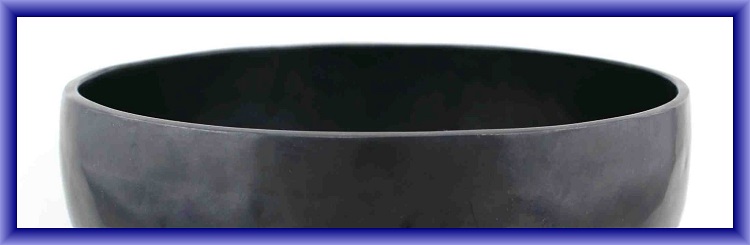 dark brown tibetské misky