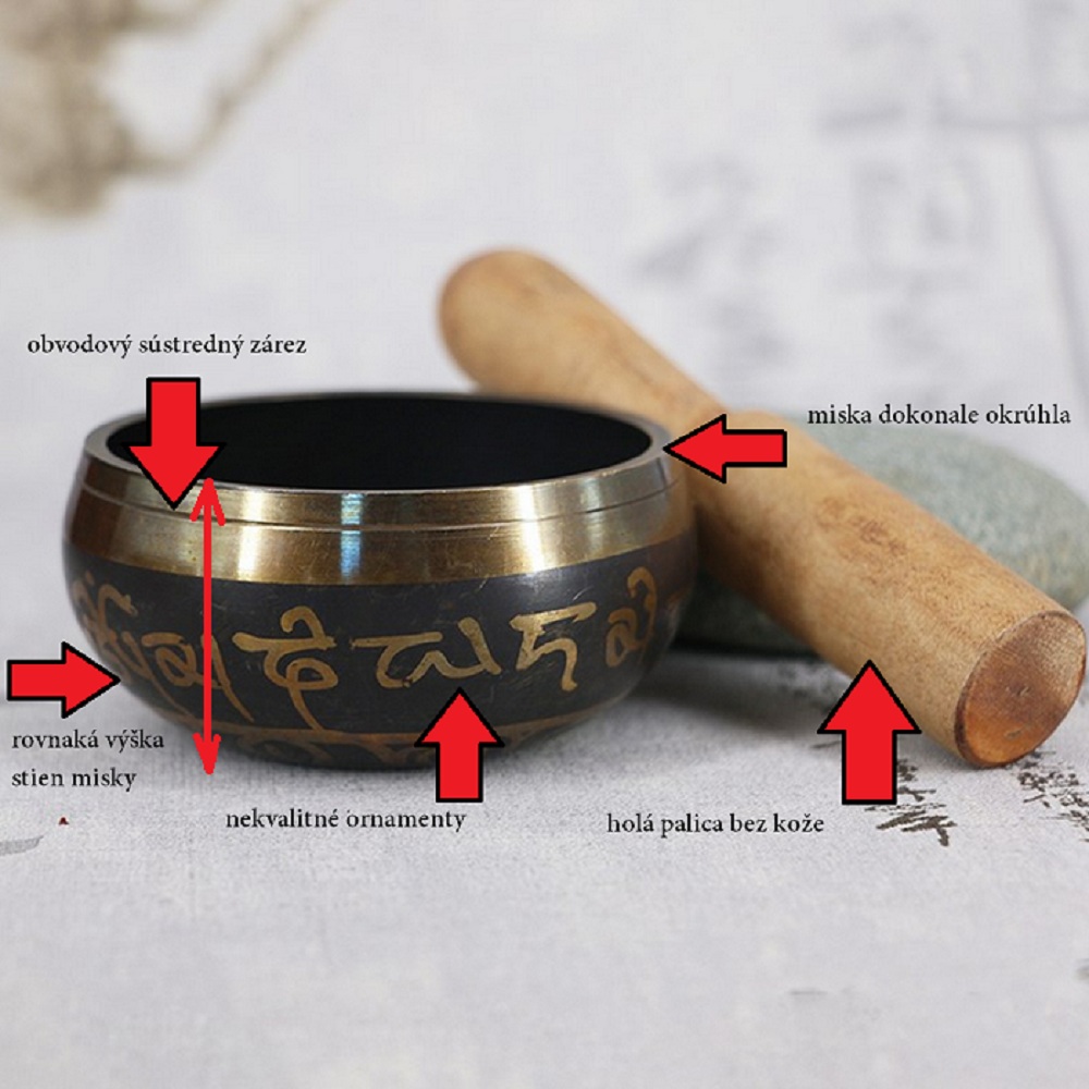 Ako rozoznať nekvalitné tibetské misky?
