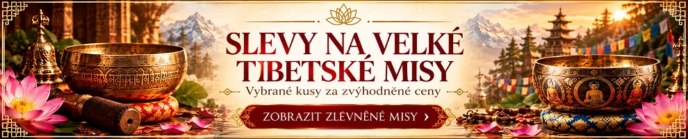 tibetske misy sleva