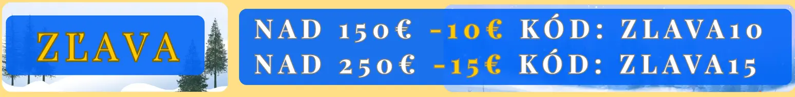 Zľavový banner 10€ 15€