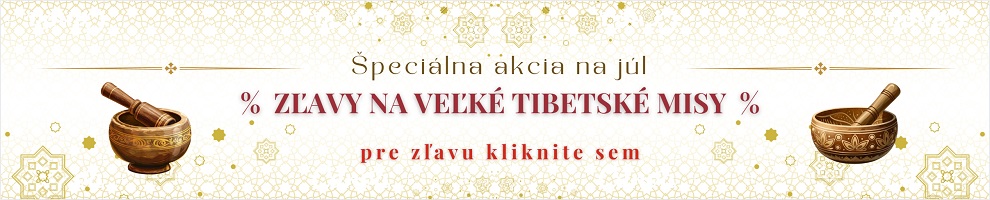 tibetske misy sleva