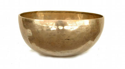 klasická zlatá tibetská miska