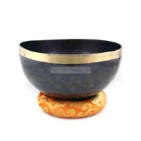 Tibetská mísa Black ＆ Gold 1330g
