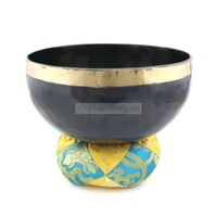 Tibetská misa Black ＆ Gold 1091g