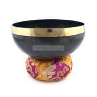 Tibetská mísa Black ＆ Gold 1158g
