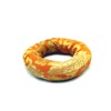 Vankúš brokátový prstencový 12,5 cm oranžový (oranžový)
