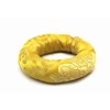 Vankúš brokátový prstencový 12,5 cm žltý (žltý)...