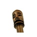 Wooden carved mallet in leather - Buddha