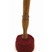 Felt mallet for singing bowls 25cm - red