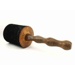 Wooden mallet in leather for singing bowls - large "L"