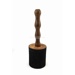 Wooden mallet in leather for singing bowls - large "L"