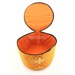 Puzdro na tibetské misy 23 cm - oranžové