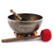 Tibetská mísa Golden Brown Grand 1591g