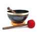 Tibetská mísa Black ＆ Gold 1330g