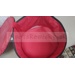 Case for singing bowls 25 cm - red, 2nd class quality