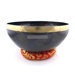 Tibetan bowl Black ＆ Gold 2378g
