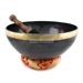Tibetan bowl Black ＆ Gold 2378g